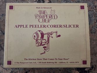Pampered Chef Apple Peeler Corer Slicer