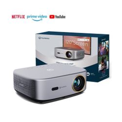 VANKYO Performance V700 Pro Native 1080P Outdoor/Indoor Portable Movie Projector Includes 120" Projector Screen