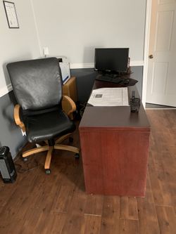 Desk and Chairs