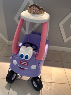 Little time cozy coupe princess car