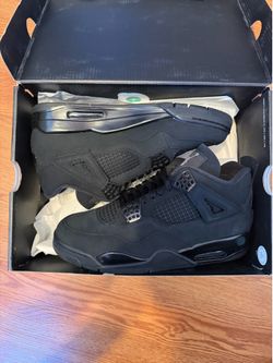 Air Jordan 4 Black Cat Size 9.5 10 11 11.5