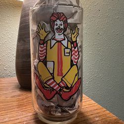 Ronald McDonald Glassware 1977 Vintage Collectible