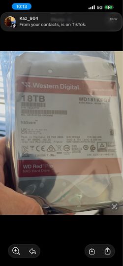 18TB WD181KFGX