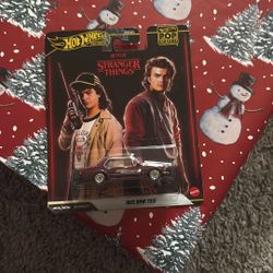 Hot wheel premium strange things pop culture