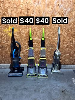 Vacuums / carpet cleaners