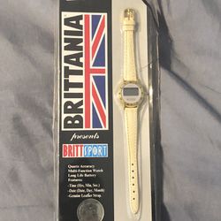 Britannia Brittsport  Watch With Leather Band