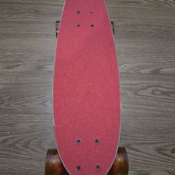 23.25" Madrid Red Cruiser Skateboard Deck Custom5