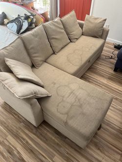 Large Couch (turns into bed)