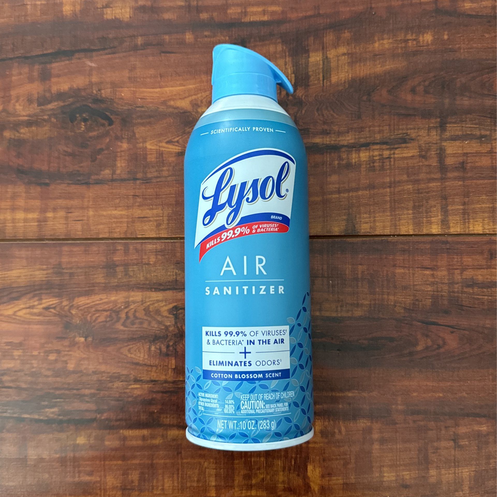 Lysol AIR Sanitizer: Cotton Blossom Scent 10 oz