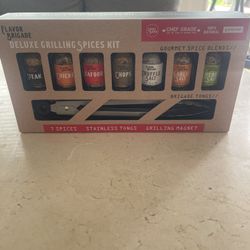 Deluxe 7 Spice Grilling Gift Set