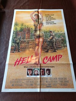 1986 Hell Camp movie poster