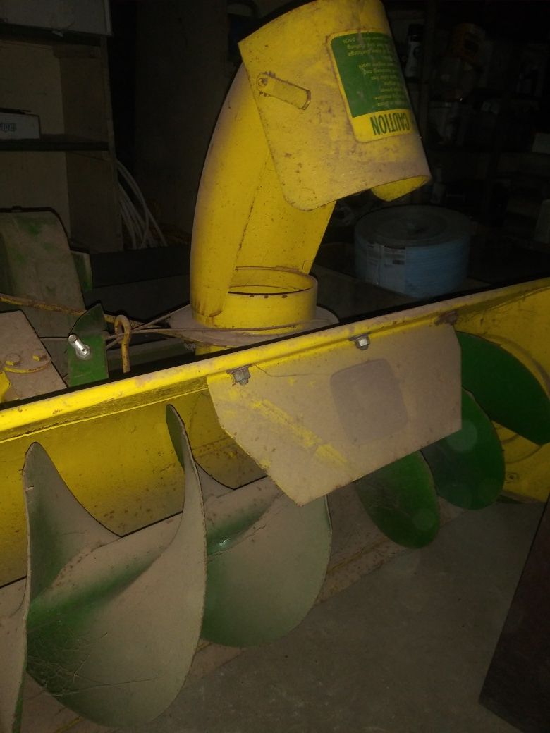 John Deere detachable plow
