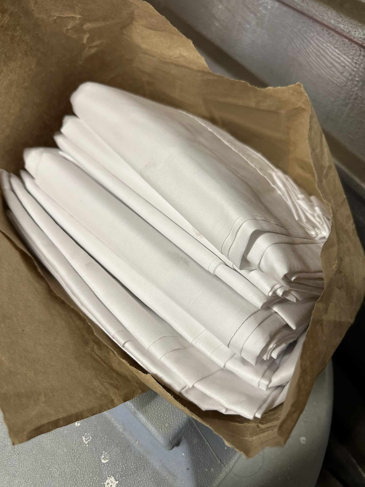 White Flat Sheets 66”x96”
