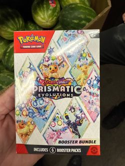 Pokémon Scarlet & Violet Prismatic Evolutions Booster Bundle