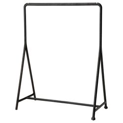 Ikea TURBO
Clothes rack, indoor/outdoor, black, 46 1/8x23 1/4