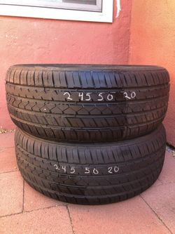 245/50/20 X2