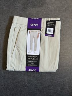 Banana republic commuter flex pant size 40 x 30 athletic fit new with tags