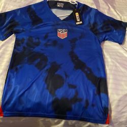 USA Pulisic Soccer Jersey Size Large New