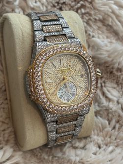 Men’s iced super Patek watch