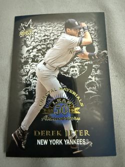 Derek Jeter 1998 Gold Leaf Star #164  0616/3250