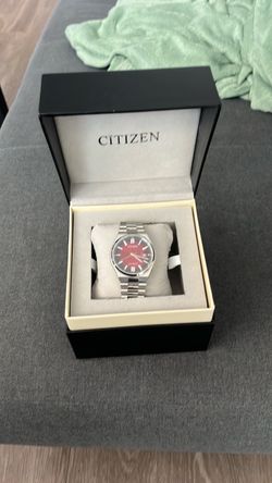 Citizen Tsuyosa NJ0150-56W Automatic 40mm Burgundy Dial Stainless Steel Watch
