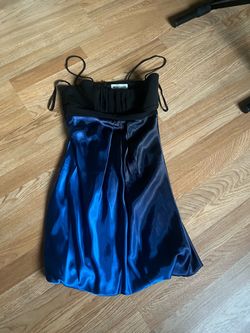 Betsy & Adam Satin Mini Dress size s/m for women