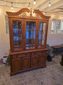 Vintage China Cabinet