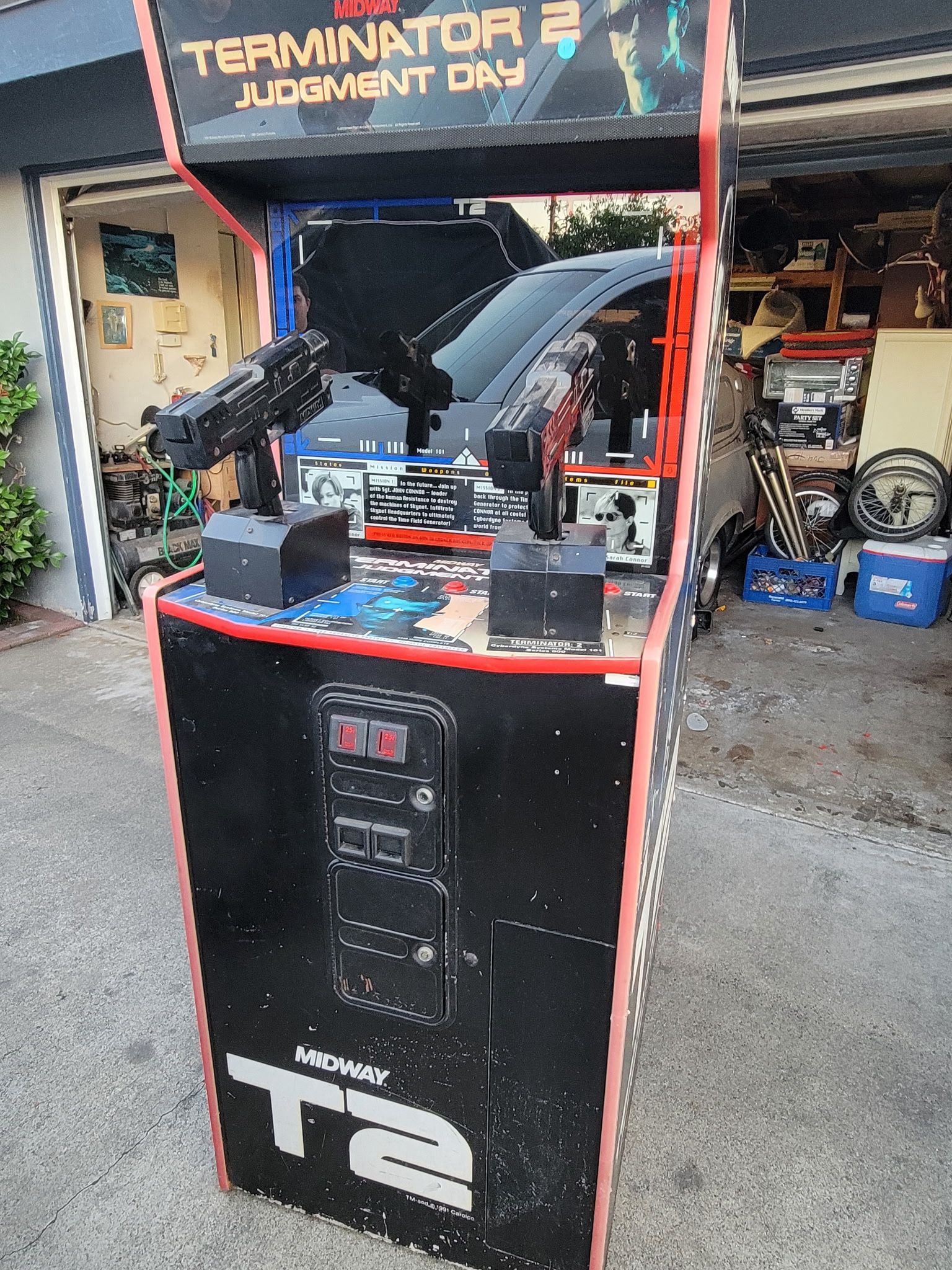 Terminator 2 Judgment day Arcade Game