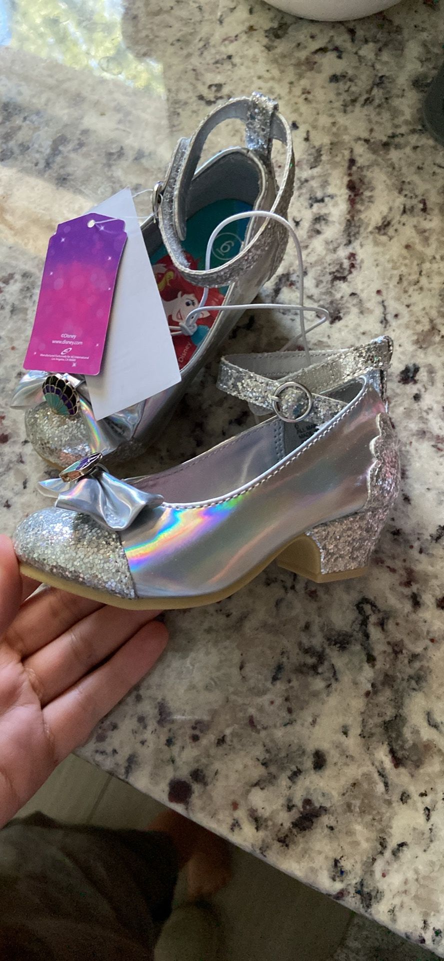 Little Mermaid Toddler Heels