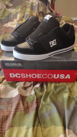 DC Pure, Mens 10.5 Black And White