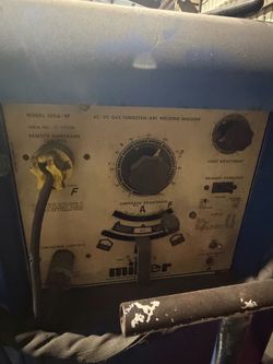 Miller Tig Machine