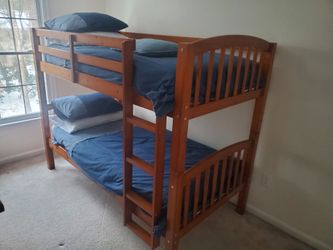 Twin bunkbed frame.