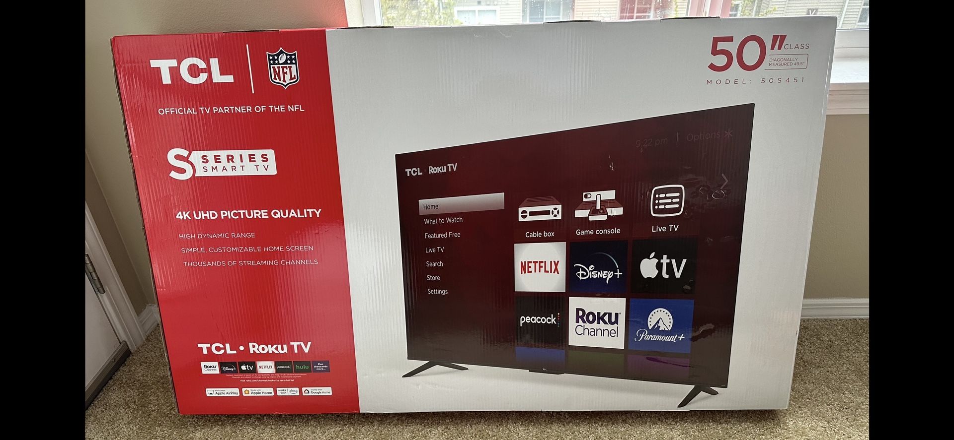 TCL 50 Inch Smart Tv