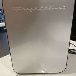 Frigidaire Retro Stainless Steel Beverage Refrigerator 