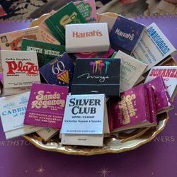 MATCHBOOKS-, 60 Years Harrah's, Mirage, Sands, ..