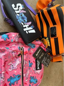 Stitch bags and poster