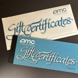 Vintage AMC Gift Certificate Booklet 1(contact info removed)s