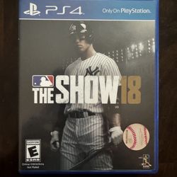 MLB The Show 18 - PS4