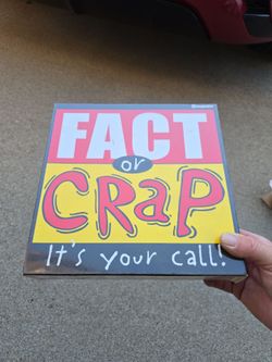 Fact Or Crap Game, New Sealed