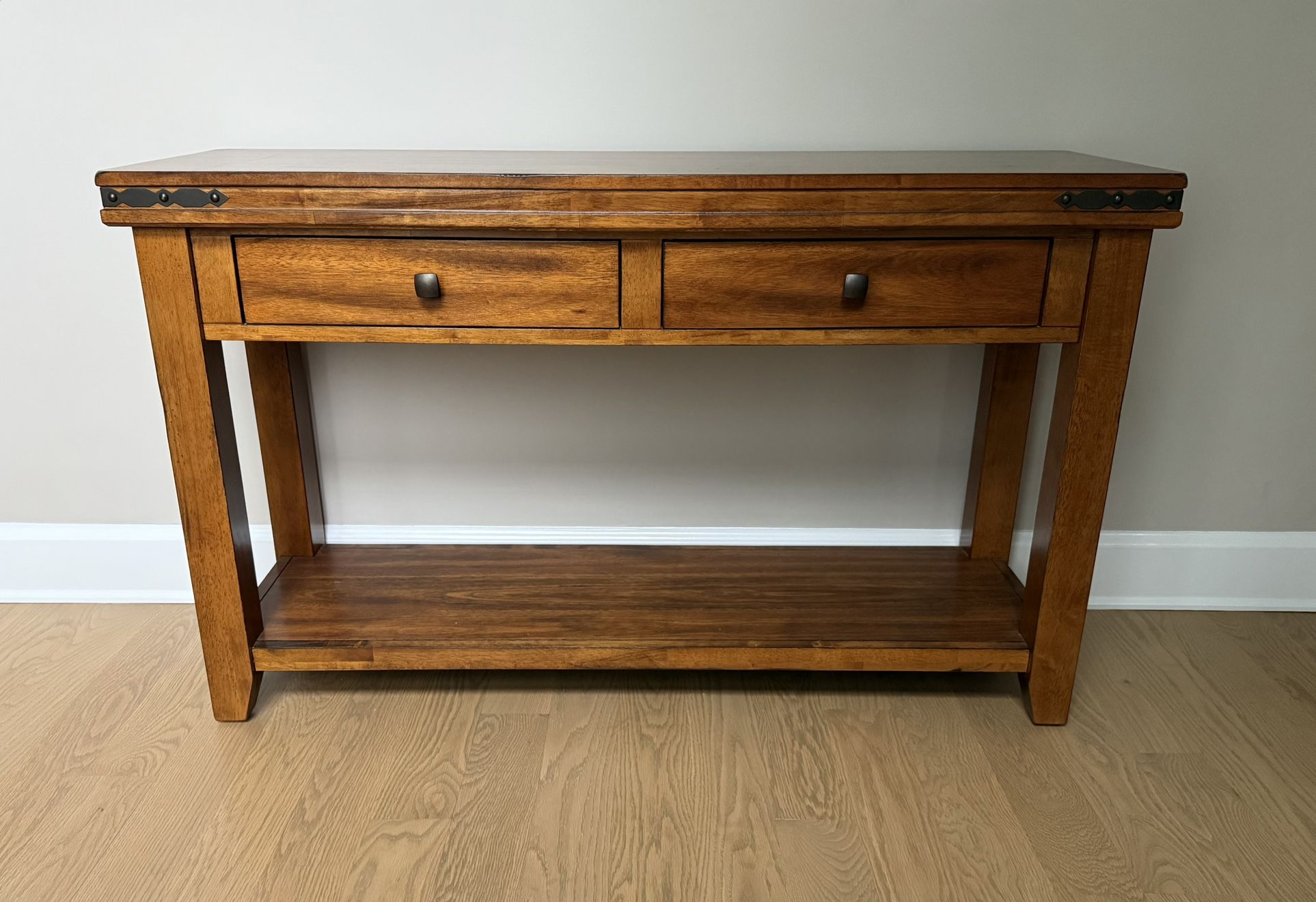 Wood Console Table