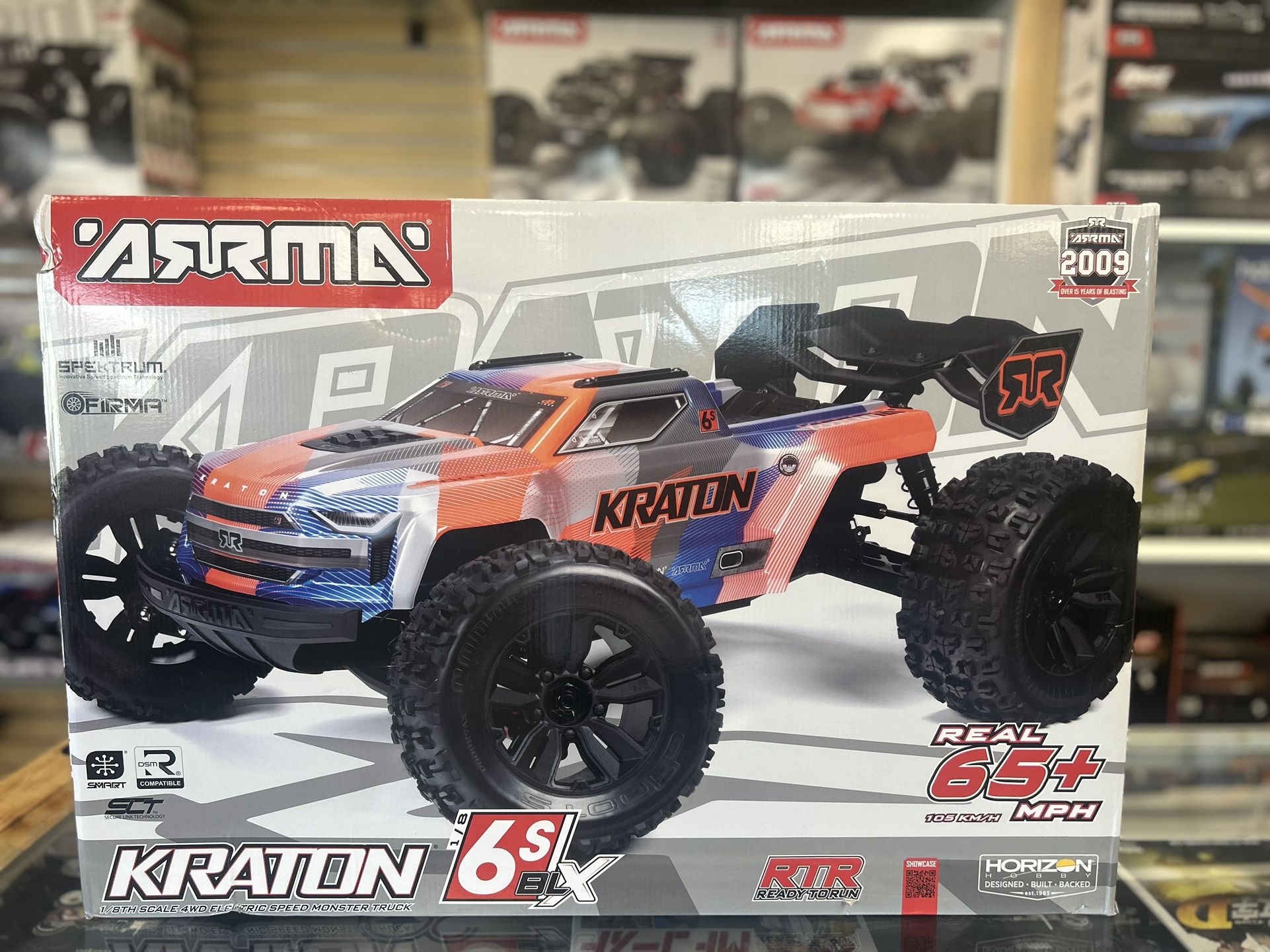 Arrma Kraton 6S 1/8 4WD Speed Monster Truck.