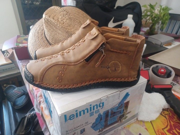 leather women's size 8 hiking boot