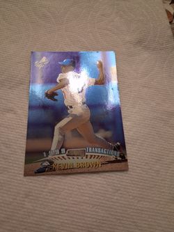 1999 Kevin Brown,  Stadium Club  Transaction,  Card # 320