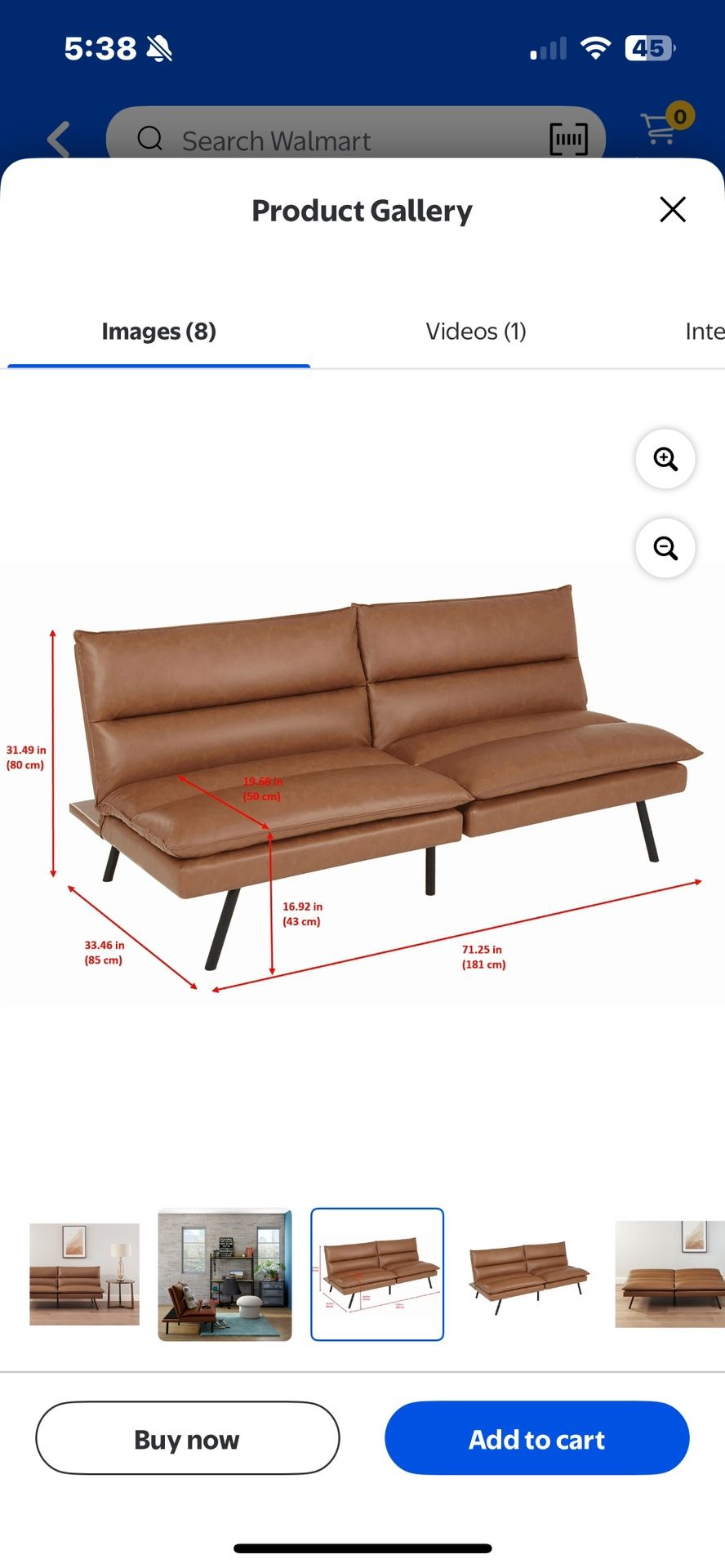 Futon Sofa
