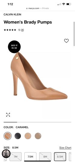Women's Brady Pumps . Size 8.5 Carmel