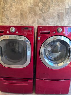 LG washer and dryer laundry