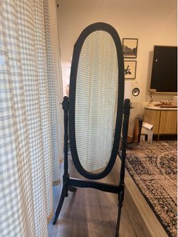 Full Length Standing Oval Mirror