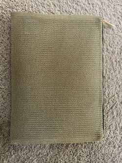 Dior Mesh Gold Cosmetic Pouch New In Box