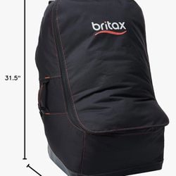 Britax Car Seat Travel Bag with Padded Backpack Straps