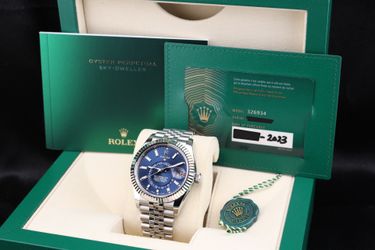 Rolex Sky-Dweller Blue Dial On Jubilee 2023 326934